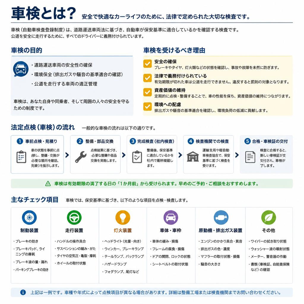 車検はなぜ重要なのか？
