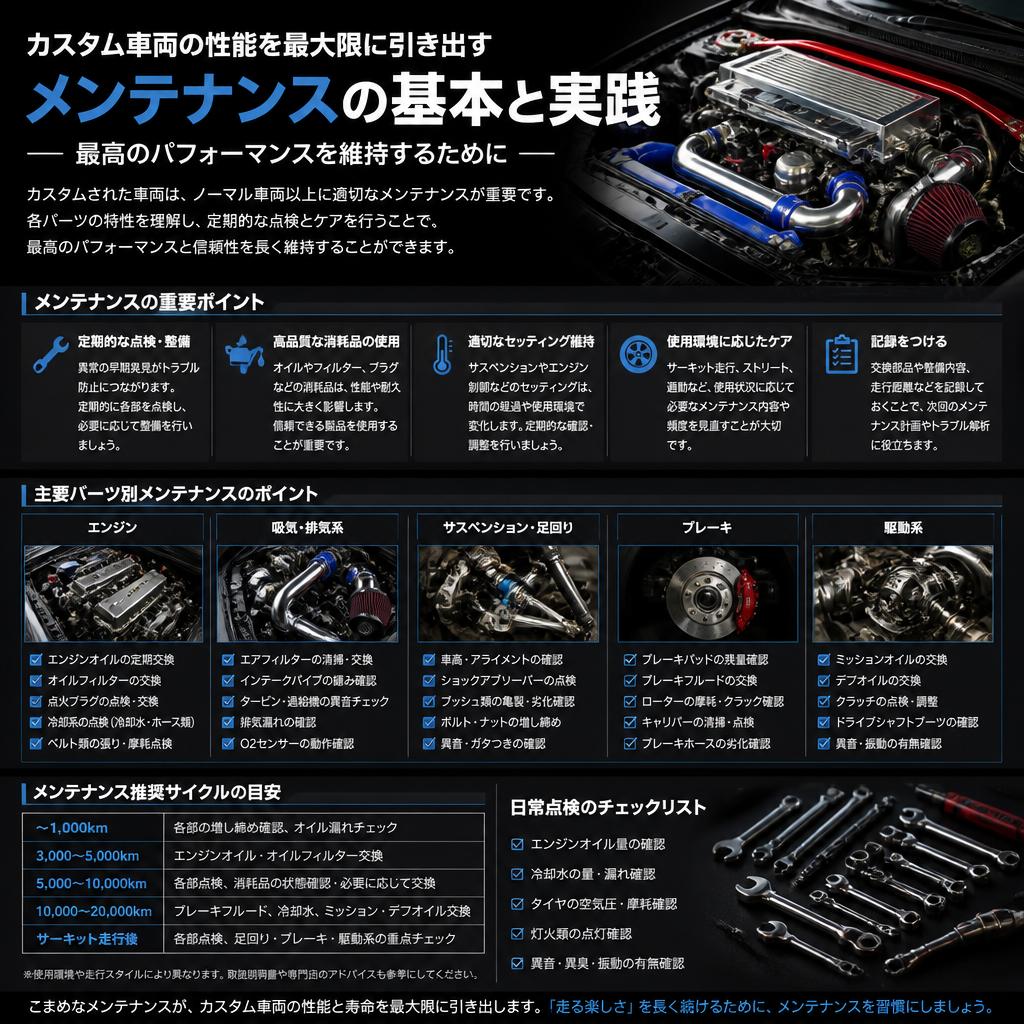 5. 完璧な車両メンテナンス